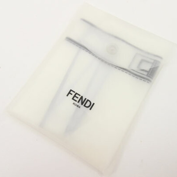 Fendi Handbag Pecan Peek-A-Boo 8BN290 Beige Black Nubuck Leather Shoulder Str... - Picture 9 of 10